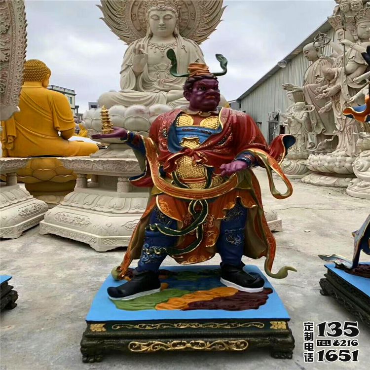 玻璃钢彩绘寺庙十二神将雕塑 玻璃钢彩绘寺庙十二神将雕塑
