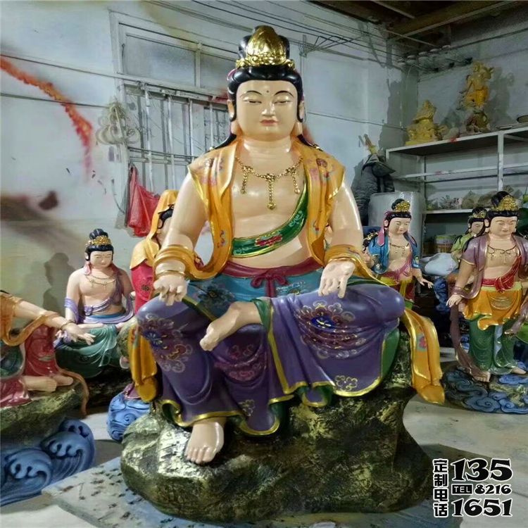 景区寺庙供奉大型玻璃钢彩绘观音雕塑 景区寺庙供奉大型玻璃钢彩绘观音雕塑