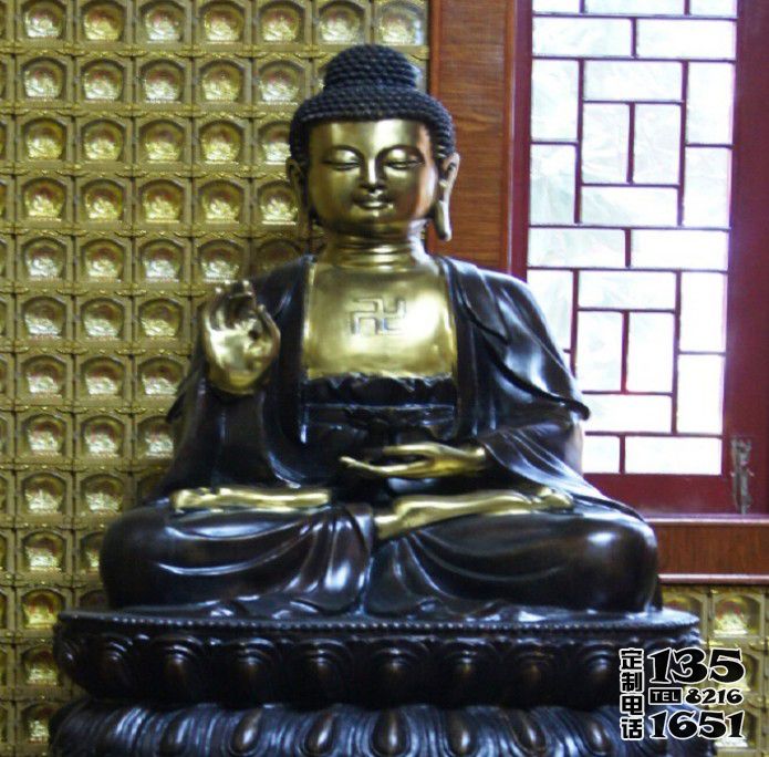 寺庙供奉神佛玻璃钢彩绘如来佛祖雕塑 寺庙供奉神佛玻璃钢彩绘如来佛祖雕塑
