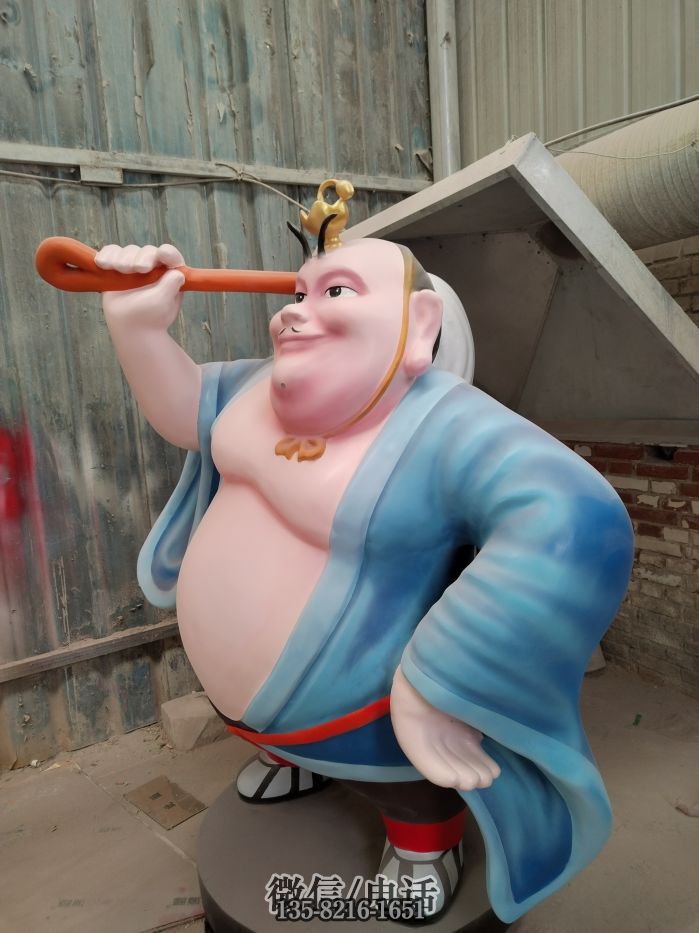 太乙真人玻璃钢雕塑